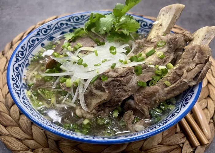 하노이 왕갈비 쌀국수 메뉴 사진